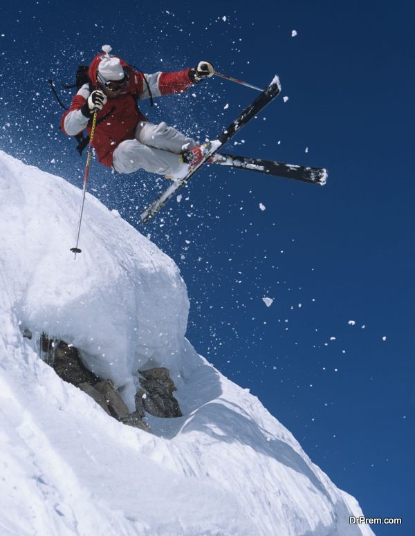 skiing at zurich