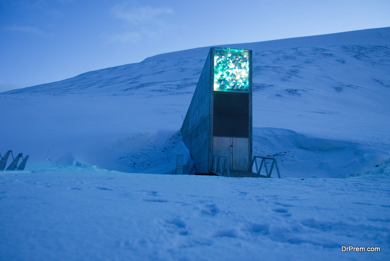 Svalbard global seed vault - the world´s largest seed collection.