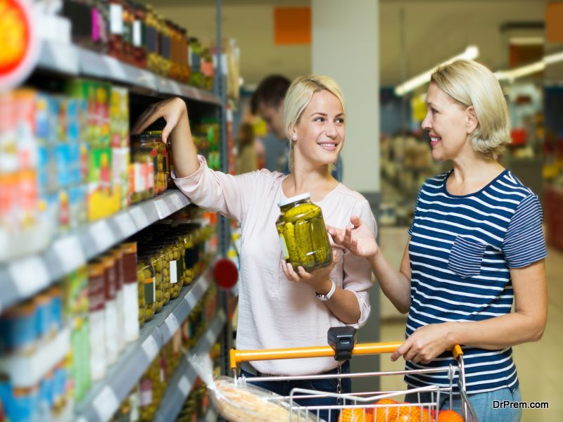 Shopping for Food and Essentials