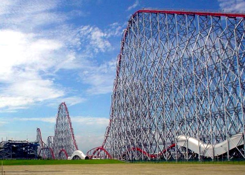 10 Most terrifying roller coasters in Japan