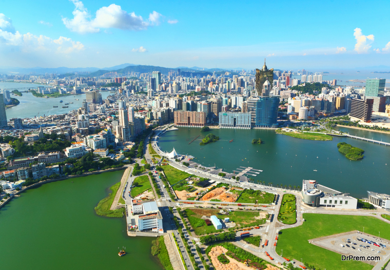 Macau skyline