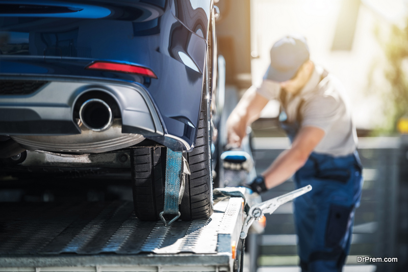 Shipping of the car