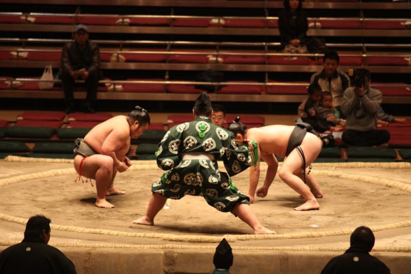 sumo wrestling match